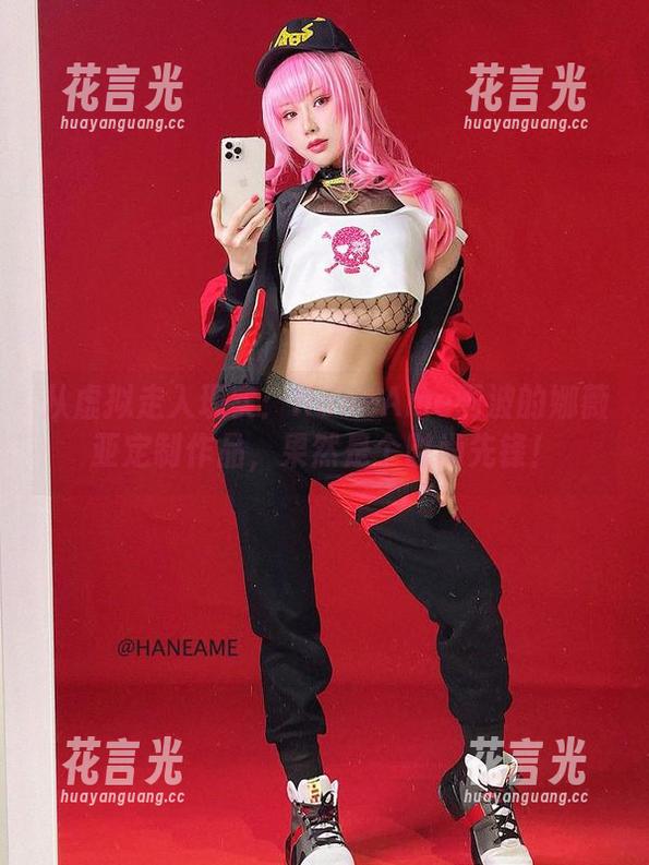 HaneAme雨波 从虚拟走入现实:HaneAme雨波的娜薇亚定制作品,果然是个时尚先锋!