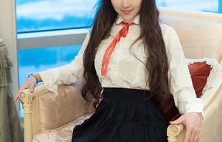 TuiGirl推女郎 - 冯雨芝的清纯画风，美图里藏着多少小心思？