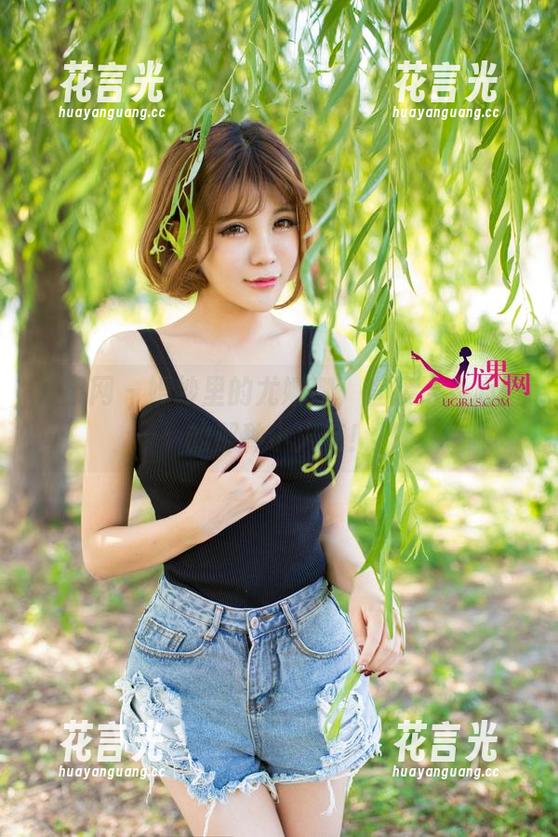 尤果网 - 婚纱里的尤娜娜，直接给人心里的那种小火花！