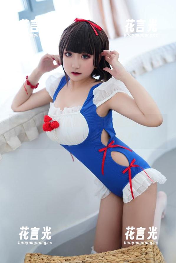 恩田直幸拍的私房图，奶牛猫女仆style，你说齁…日本脑洞有多大？