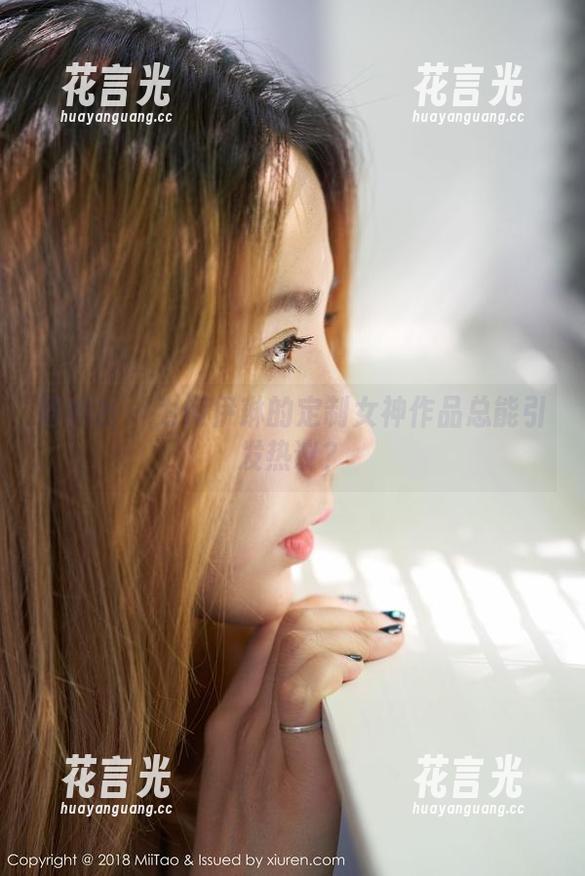 蜜桃社 - 为何伊琳的定制女神作品总能引发热议？