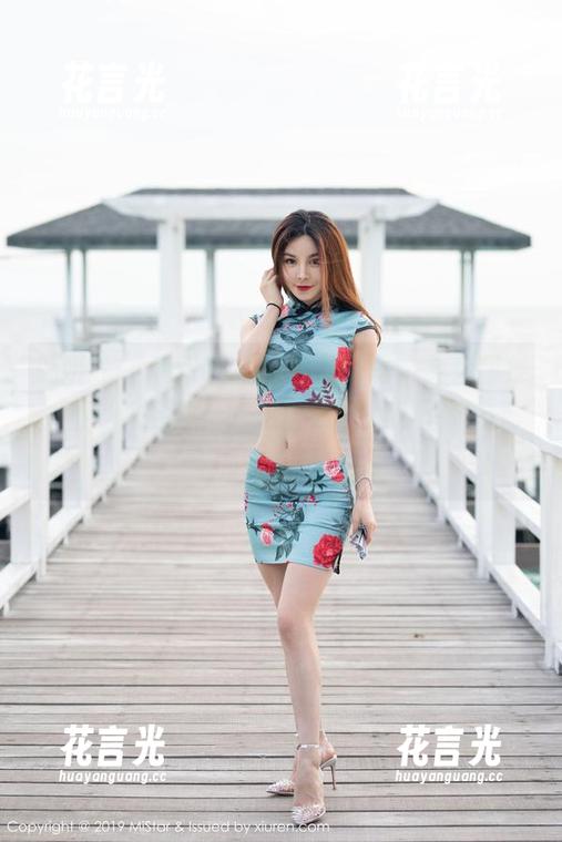 魅妍社 - 茉莉Molly的双马尾，全套图集，不少人会想：“这种发型是为了前方虚无的未来吗？”